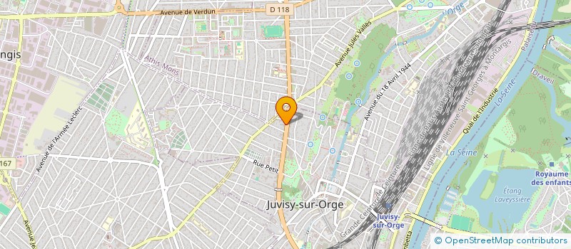 localisation de l'entreprise JADYS à JUVISY-SUR-ORGE