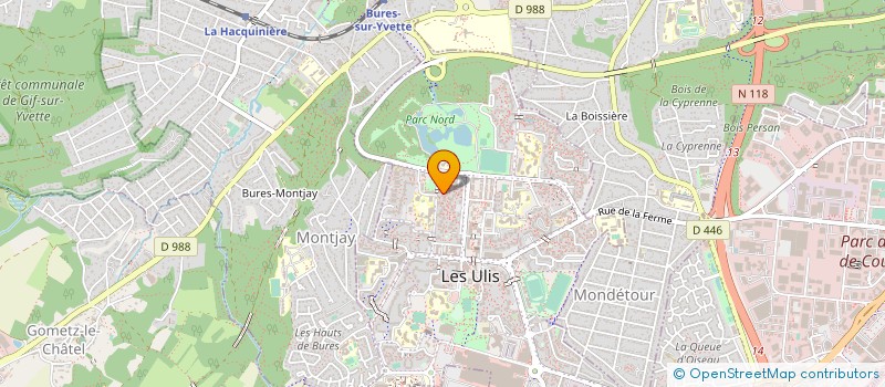 localisation de l'entreprise JAE CONSULTING à LES ULIS