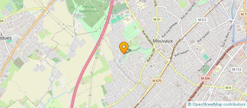 localisation de l'entreprise JAEC  MOUVAUX