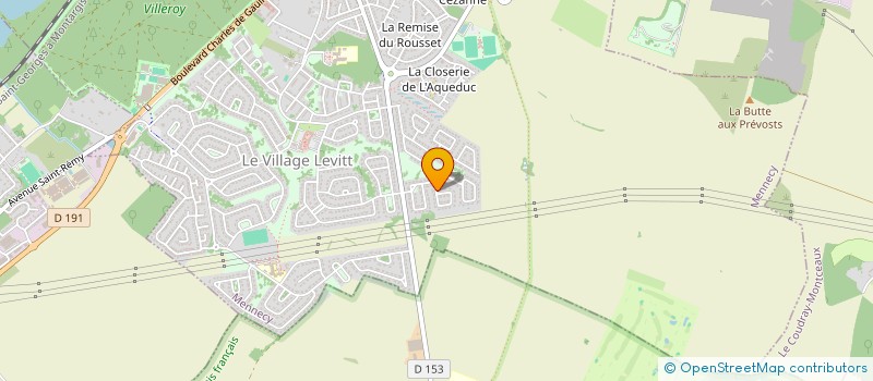 localisation de l'entreprise JAEGER INDUSTRIE à MENNECY