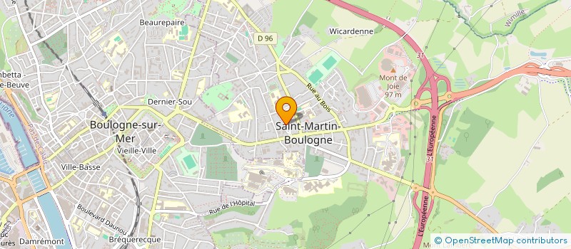 localisation de l'entreprise JAEL PROXI  SAINT-MARTIN-BOULOGNE