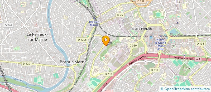 localisation de l'entreprise JAELLE à BRY-SUR-MARNE