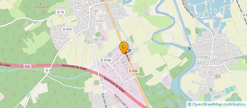 localisation de l'entreprise JAELLE  APPOIGNY