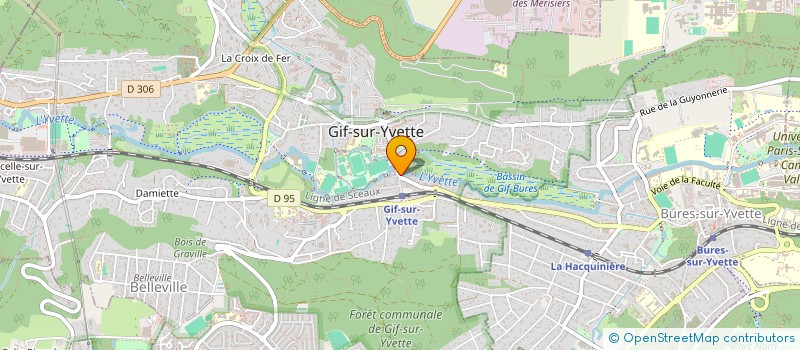 localisation de l'entreprise JAF  GIF-SUR-YVETTE