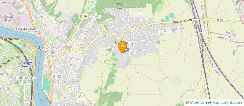 localisation de l'entreprise JAF  MONTANAY