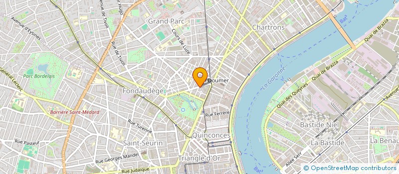 localisation de l'entreprise JAF  BORDEAUX