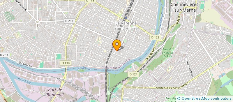 localisation de l'entreprise JAF à SAINT-MAUR-DES-FOSSES