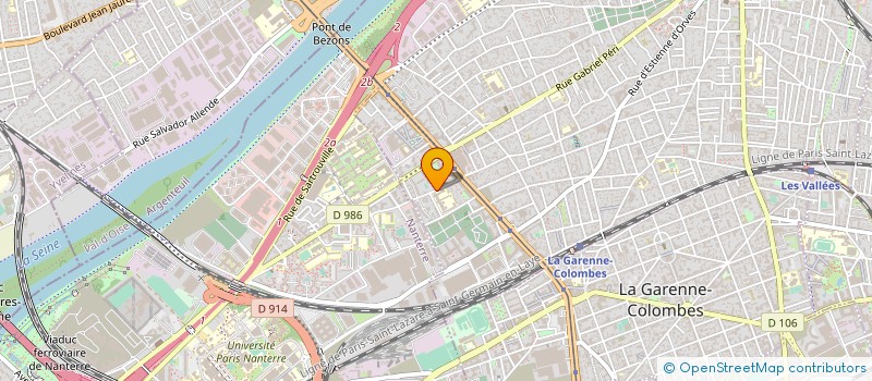 localisation de l'entreprise JAF-AUTOMOBILE à COLOMBES