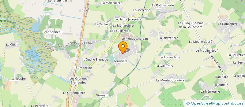 localisation de l'entreprise JAF BATIMENTS à CARQUEFOU