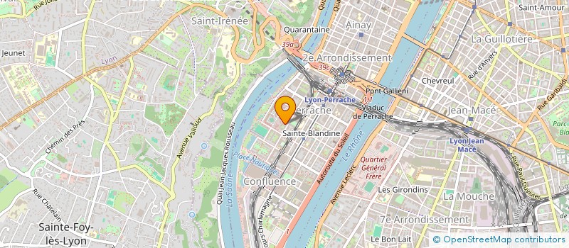 localisation de l'entreprise JAF INVEST à LYON