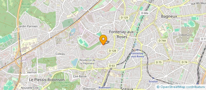 localisation de l'entreprise JAF SALMBACH à FONTENAY-AUX-ROSES