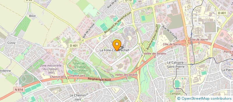 localisation de l'entreprise JAFA à CAEN