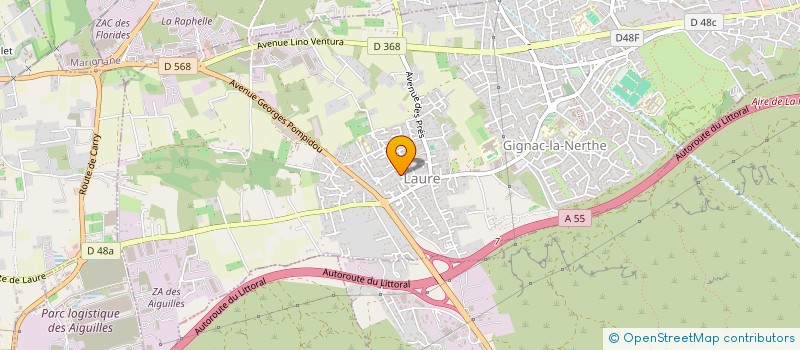 localisation de l'entreprise JAFA à GIGNAC-LA-NERTHE