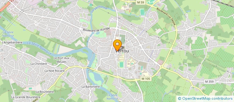 localisation de l'entreprise JAFAJE  VERTOU