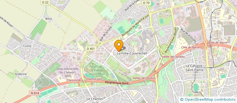 localisation de l'entreprise JAFARI-SHAYANN à CAEN