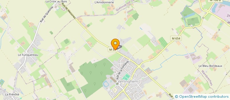 localisation de l'entreprise JAFCAR  VERLINGHEM