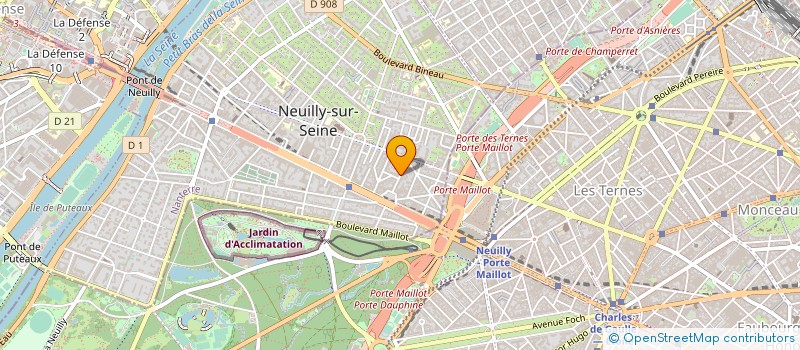localisation de l'entreprise JAFER à NEUILLY-SUR-SEINE