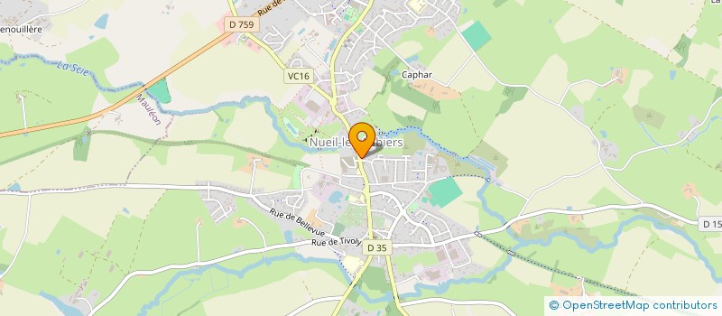 localisation de l'entreprise JAFF 2 à NUEIL-LES-AUBIERS