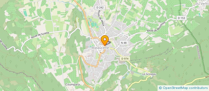 localisation de l'entreprise JAFF'IDEA  CAROMB