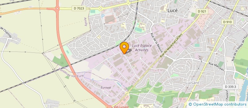 localisation de l'entreprise JAFFA IMMO 28 à LUCE