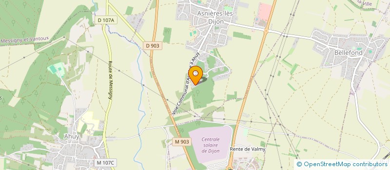 localisation de l'entreprise JAFFAR  ASNIERES-LES-DIJON