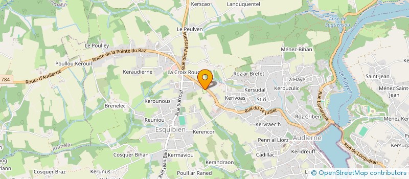 localisation de l'entreprise JAFFRE LE BER AUDINETTE  AUDIERNE