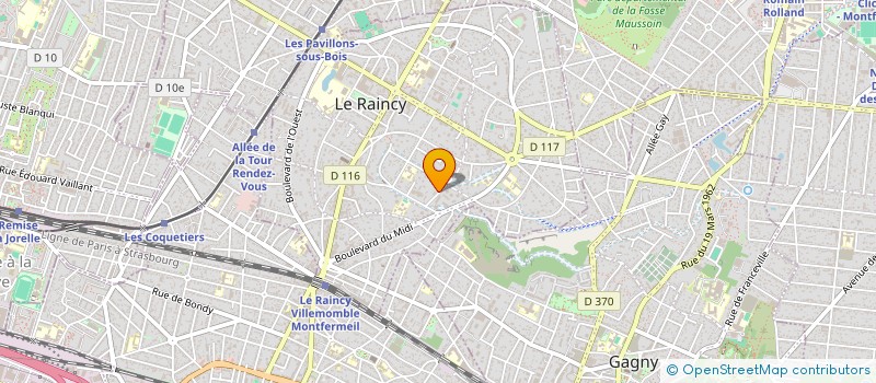 localisation de l'entreprise JAFILI PATRIMOINE à LE RAINCY