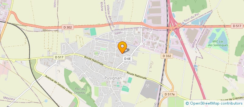 localisation de l'entreprise JAFIS  PUSIGNAN