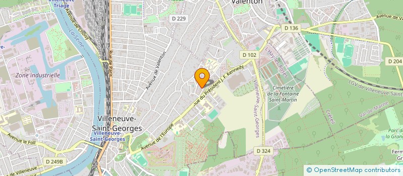 localisation de l'entreprise JAFJAF VTC à VILLENEUVE-SAINT-GEORGES