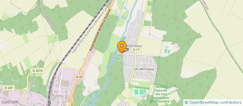 localisation de l'entreprise JAFL à MORIGNY-CHAMPIGNY