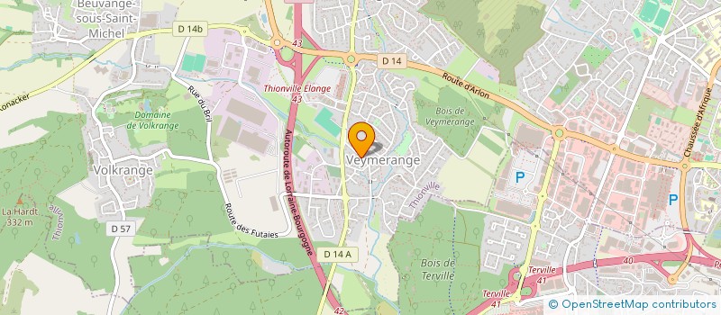 localisation de l'entreprise JAFLARA à THIONVILLE