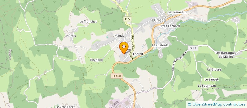 localisation de l'entreprise JAFR  LURIECQ