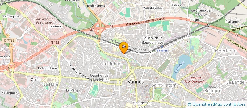 localisation de l'entreprise JAFRAN 13 à VANNES