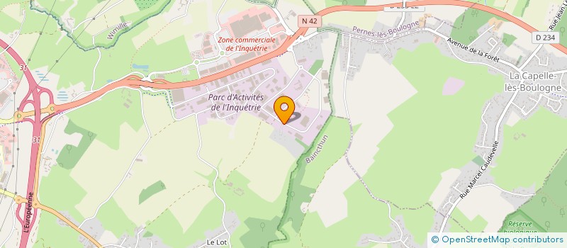 localisation de l'entreprise JAFRAN  SAINT-MARTIN-BOULOGNE