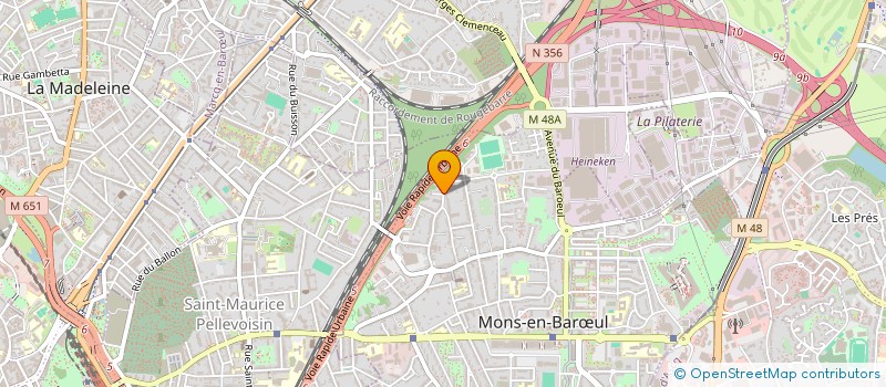 localisation de l'entreprise JAFRANES-IMMO  MONS-EN-BAROEUL