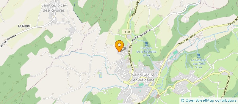 localisation de l'entreprise JAFREM  SAINT-GEOIRE-EN-VALDAINE