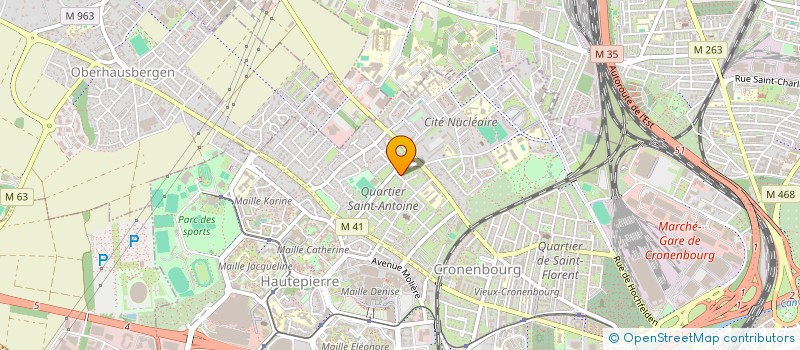 localisation de l'entreprise JAFTA MUSIQUE à STRASBOURG