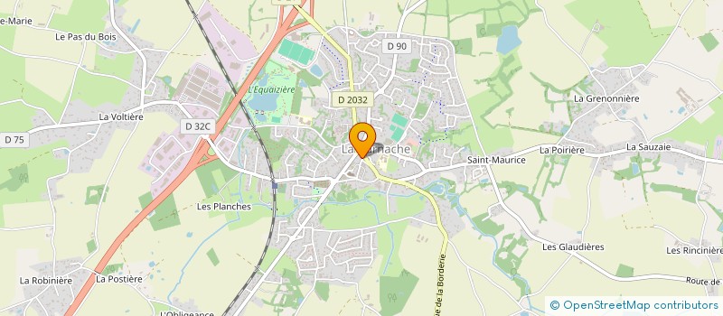 localisation de l'entreprise JAG 18  LA GARNACHE