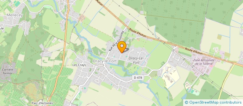 localisation de l'entreprise JAG  MELLECEY