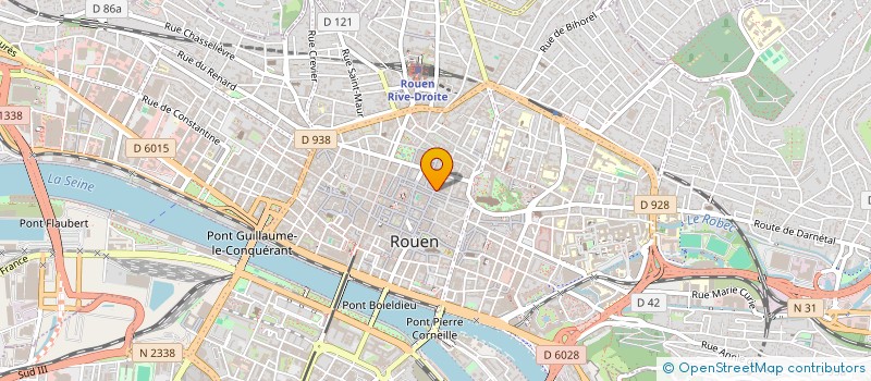 localisation de l'entreprise JAG à ROUEN