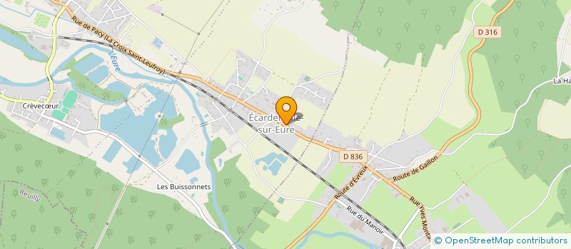 localisation de l'entreprise JAG  CLEF VALLEE D'EURE