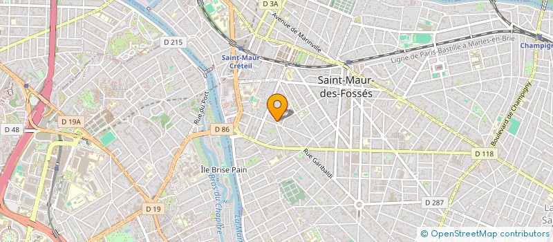 localisation de l'entreprise JAG à SAINT-MAUR-DES-FOSSES