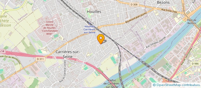 localisation de l'entreprise JAG  CARRIERES-SUR-SEINE