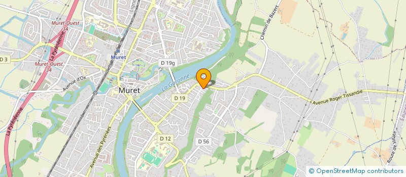 localisation de l'entreprise JAG AIRSOFT OCCITANIE à MURET