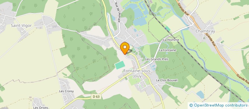 localisation de l'entreprise JAG & CO  FONTAINE-SOUS-JOUY