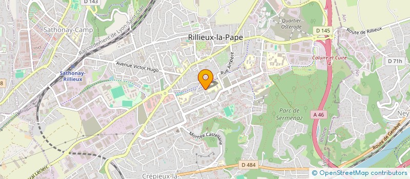 localisation de l'entreprise JAG'EXPRESS  RILLIEUX-LA-PAPE