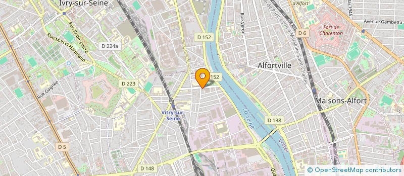 localisation de l'entreprise JAG FINANCE à VITRY-SUR-SEINE