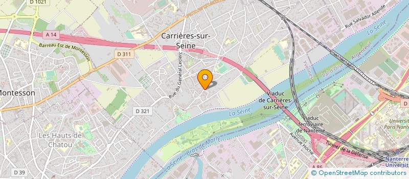 localisation de l'entreprise JAG GROUPE  CARRIERES-SUR-SEINE