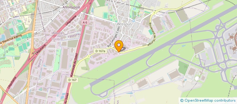 localisation de l'entreprise JAG IMMOBILIER à WISSOUS