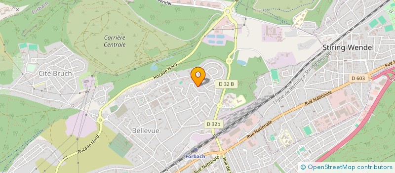 localisation de l'entreprise JAG IMMOBILIER  FORBACH